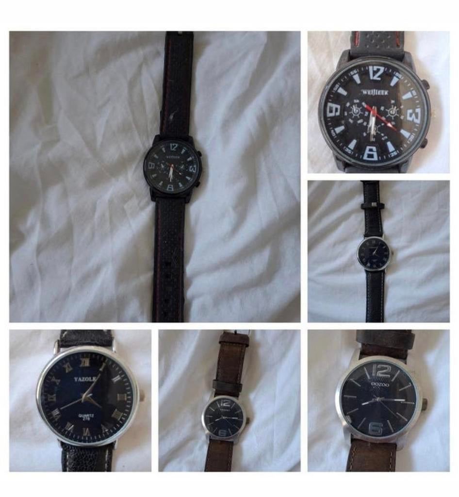Nieuwe prachtige horloges, Sieraden, Tassen en Uiterlijk, Horloges | Heren, Ophalen of Verzenden, Nieuw, Staal, Overige merken