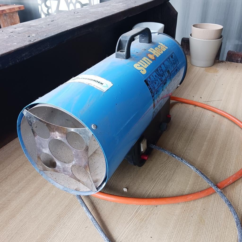 Gasheater - Efficiënte verwarming voor binnen en buiten, Ophalen, Gebruikt, Gas, Vloer
