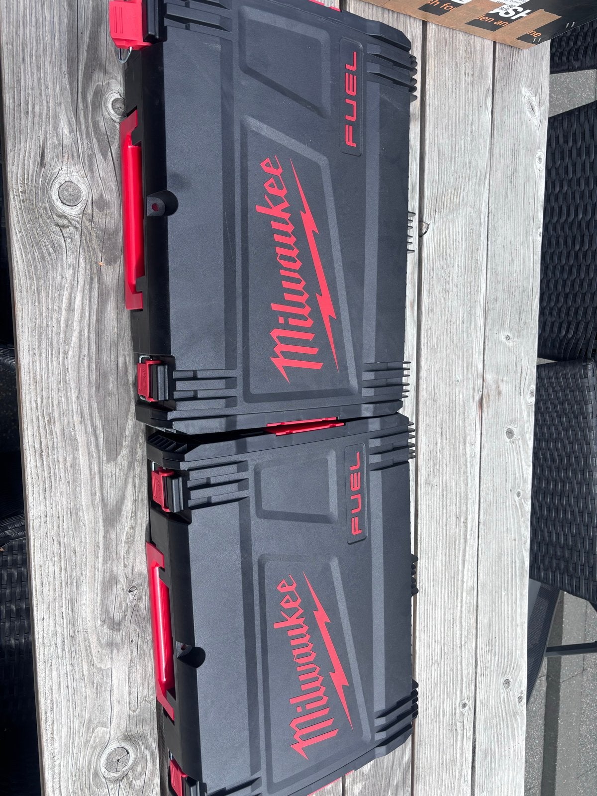 Nieuwe Milwaukee FUEL koffers voor gereedschap, Ophalen of Verzenden, Nieuw, Gereedschapsopslag, Milwaukee