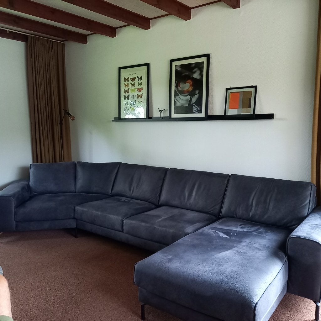 Royale bank, Ophalen, Hoekbank, 300 cm of meer, Leer