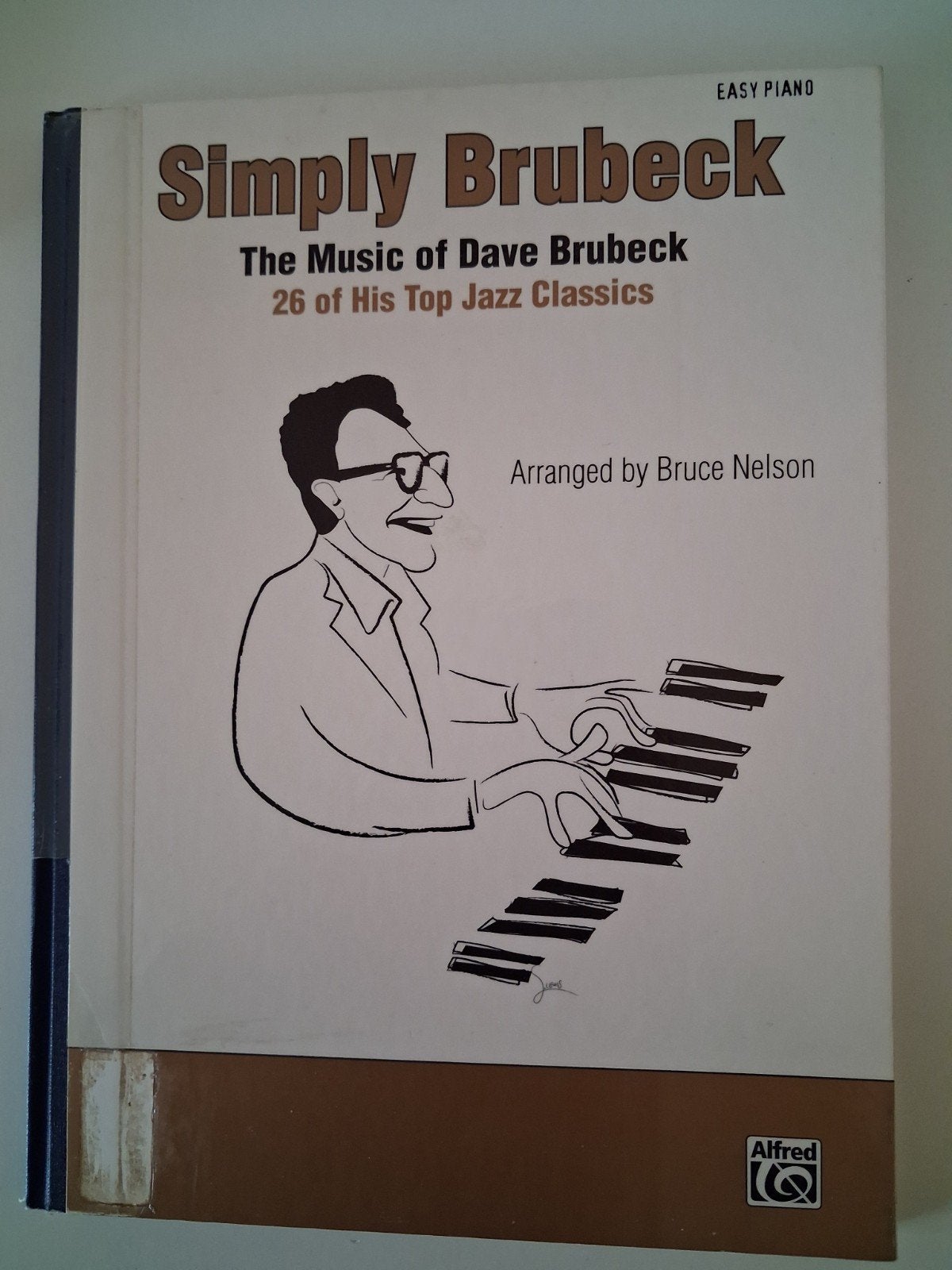 Muziekboek piano DAVE BRUBECK, Gebruikt, Ophalen of Verzenden, Artiest of Componist, Jazz