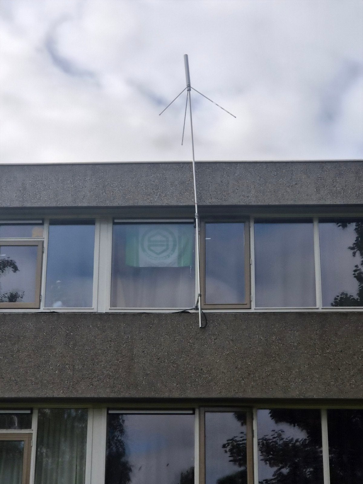 FM-zender 15W stereo met breedbandantenne en kabel, Telecommunicatie, Zenders en Ontvangers, Ophalen, Zo goed als nieuw, Zender