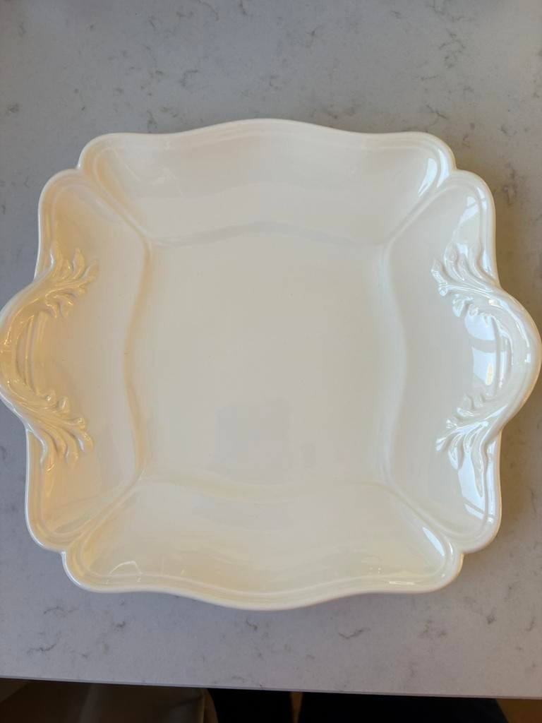 Mooie schaal (heel) van Wedgewood Queens Ware, Huis en Inrichting, Keuken | Servies, Ophalen, Wedgwood, Aardewerk, Schaal of Schalen