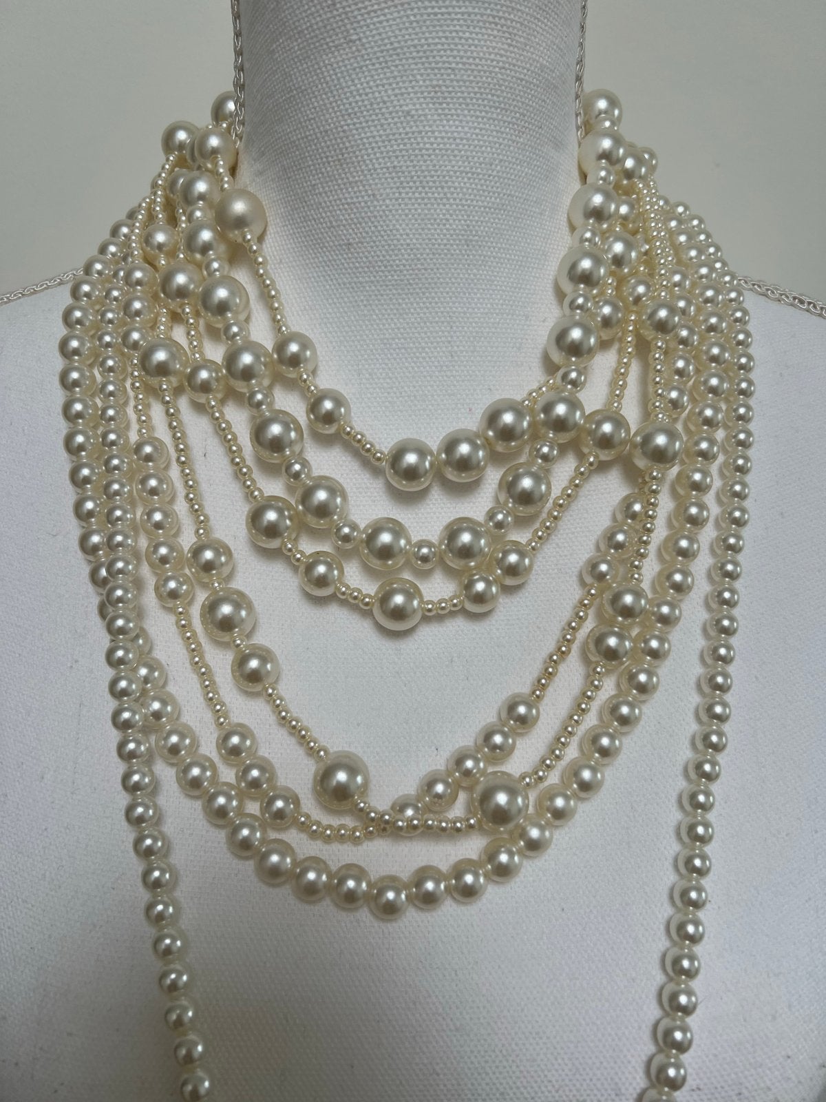 Zara Parelketting - Zo goed als nieuw, Sieraden, Tassen en Uiterlijk, Kettingen, Ophalen of Verzenden, Zo goed als nieuw, Wit