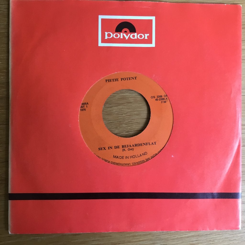 Pietje Potent - Sex In De Bejaardenflat 7”, Ophalen, Gebruikt, Pop