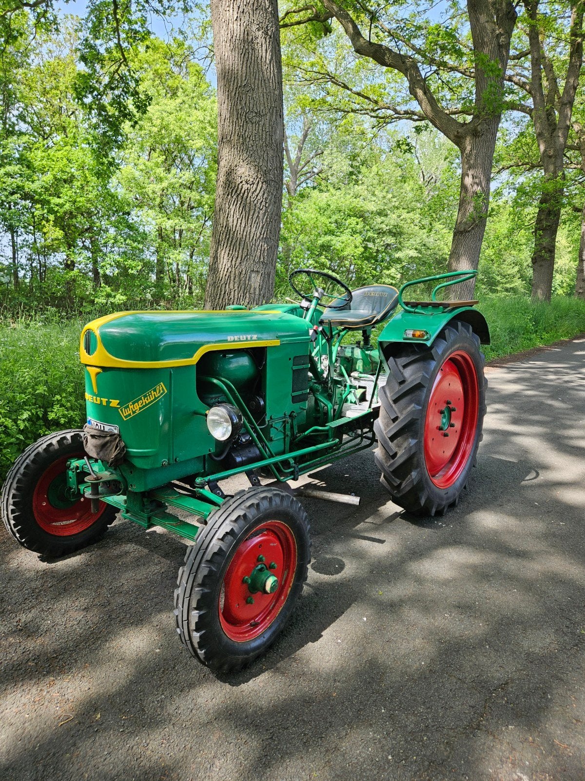Deutz F2L612/6 Oldtimer Tractor met Hydrauliek, Ophalen, Tot 80 Pk, 7500 tot 10000