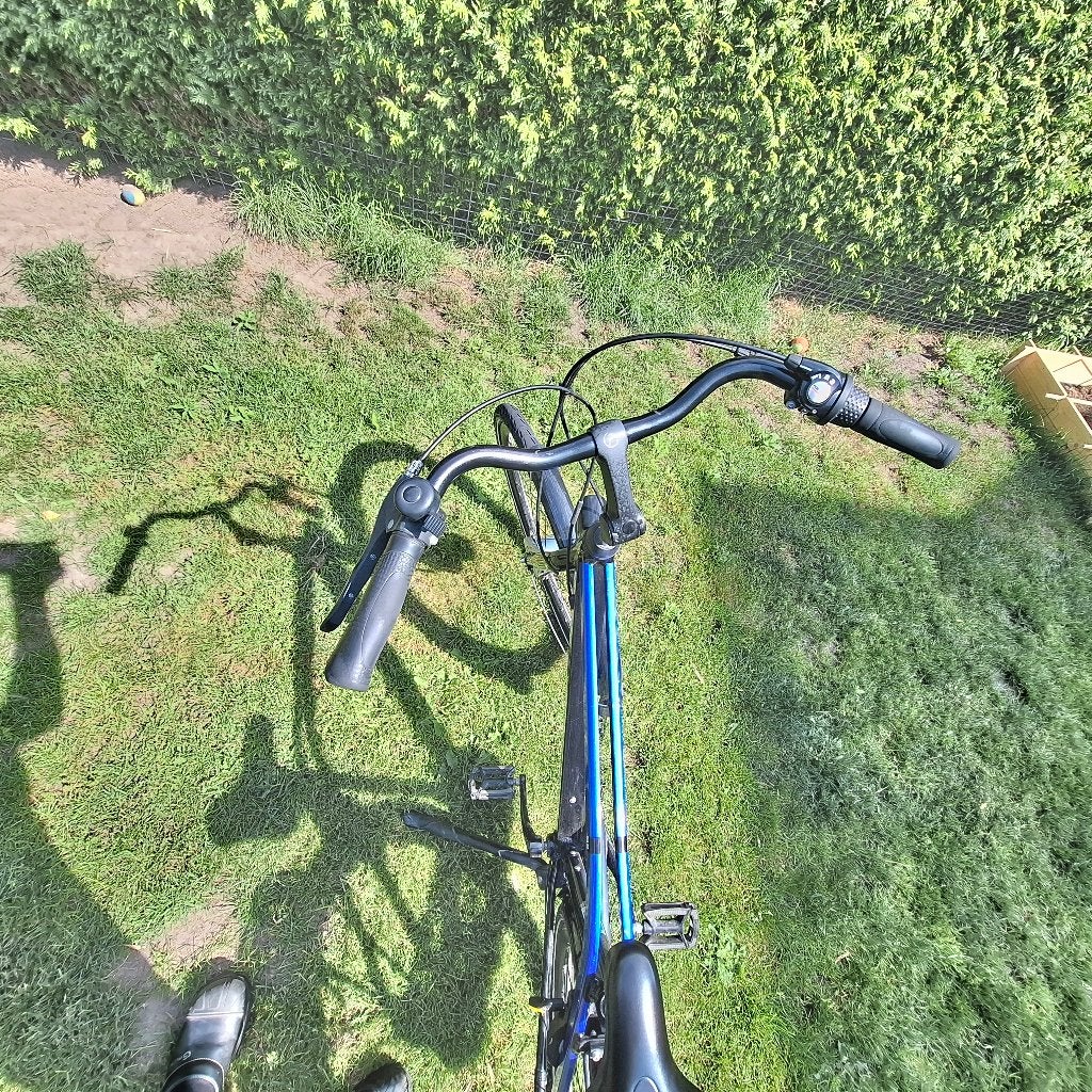 schoolfiets jongen, Gebruikt, Versnellingen, Gazelle, Trommelrem