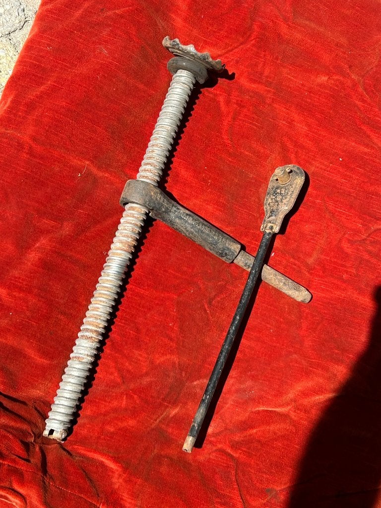 Krik oldtimer oa Mercedes, Auto diversen, Krikken, Ophalen of Verzenden, Gebruikt, Manueel, Schaarkrik