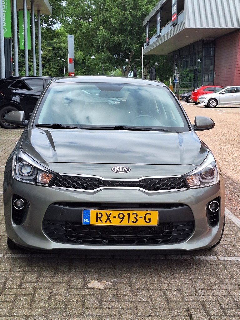 Kia Rio 1.0 T-gdi Ecodynamics 100pk 2018 Groen, Auto's, Kia, Particulier, Rio, Achteruitrijcamera, Airbags, Airconditioning, Apple Carplay