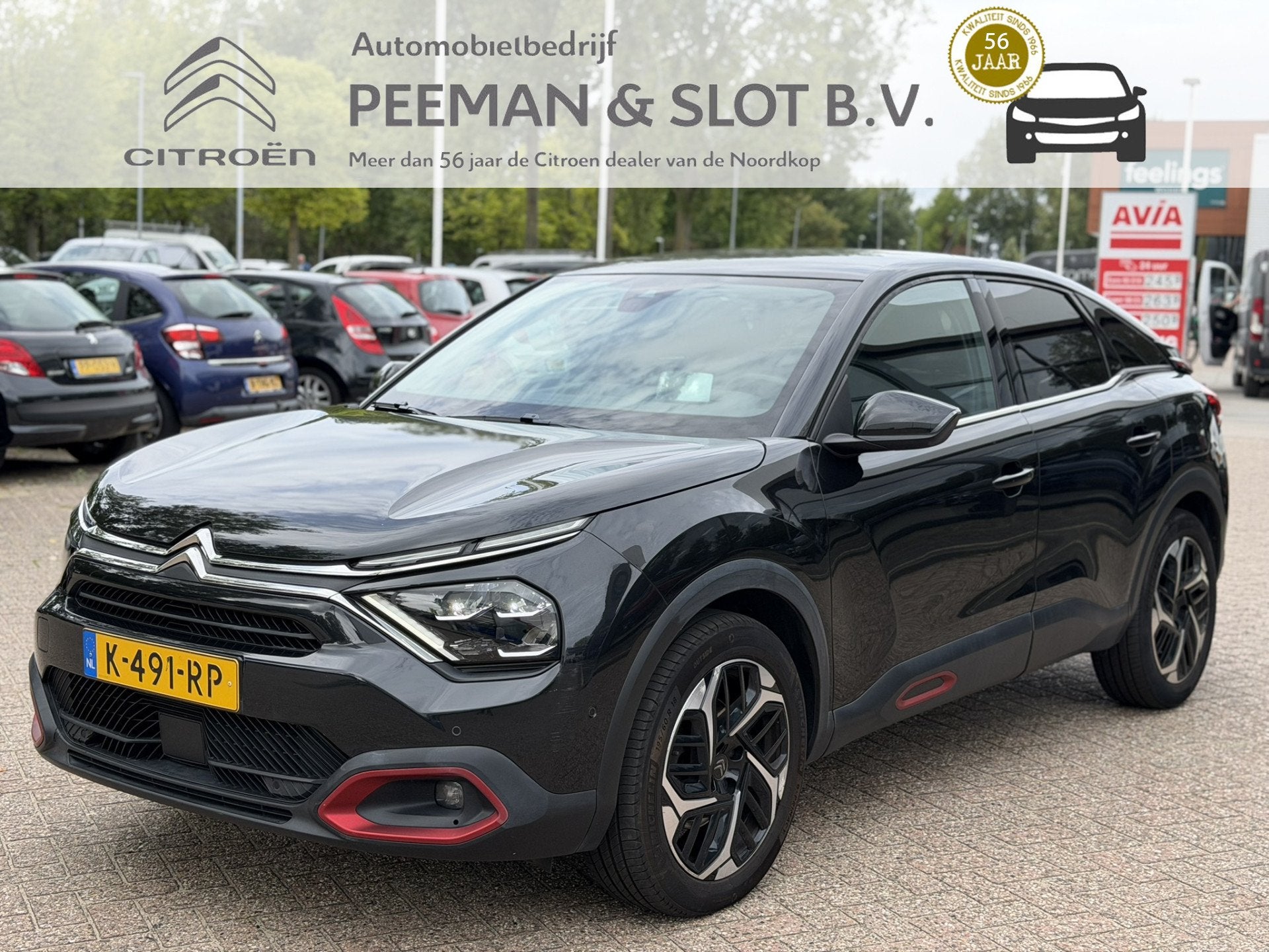 Citroën C4 130pk Business Plus Camera | Carplay | 1ste eige, Dealer onderhouden, Gebruikt, 1199 cc, Leder en Stof