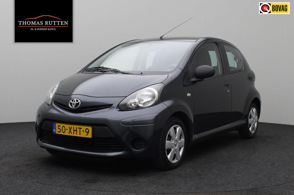 Toyota Aygo 1.0 VVT-i Comfort 2012 NAP | Airco | Goed onderh, Voorwielaandrijving, Euro 5, Stof, Gebruikt