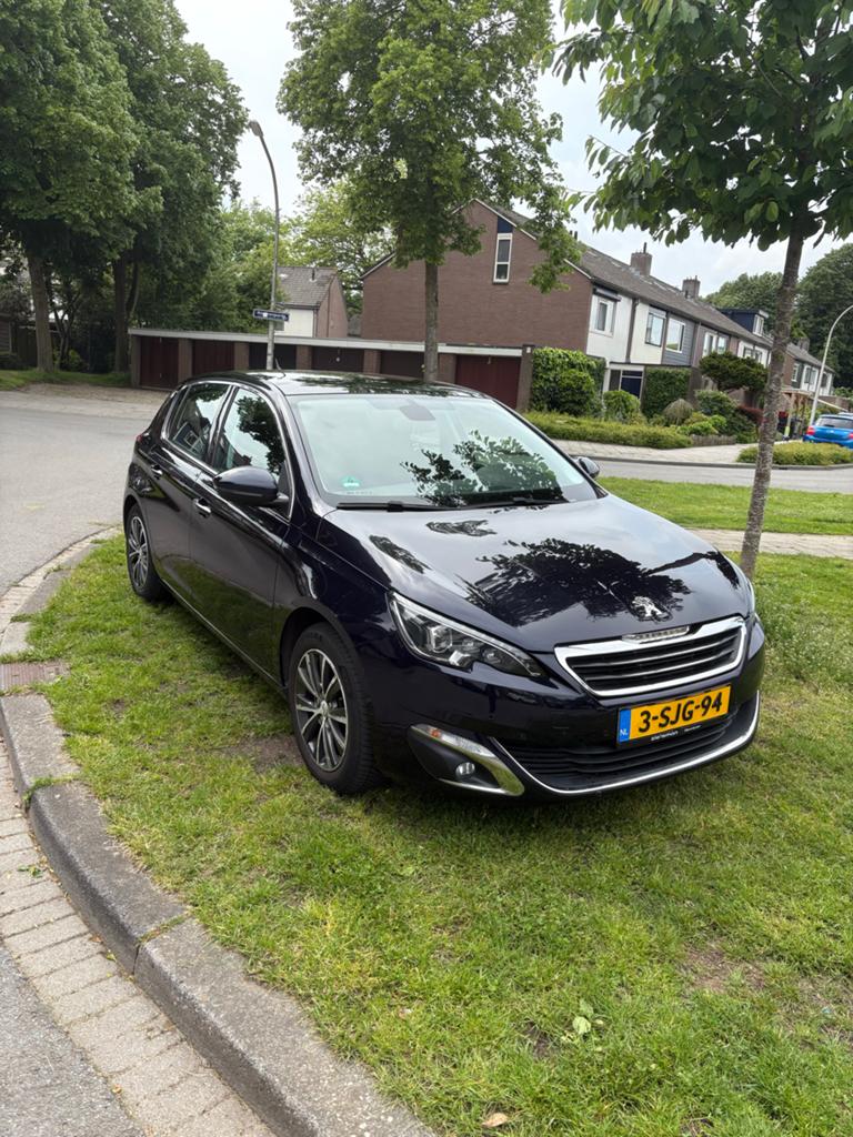 Peugeot 308 1.6THP 92/125 5-D 2013 Blauw, 125 pk, 4 cilinders, Blauw, 49 €/maand