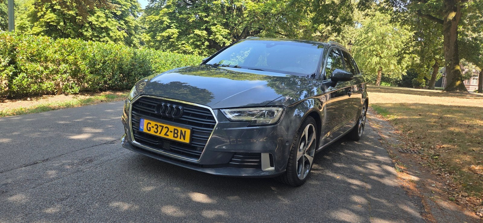Audi A3 Sportback Nanogrijs apk nov 2027 virtual cockpit, Stof, Euro 6, 4 cilinders, 650 kg