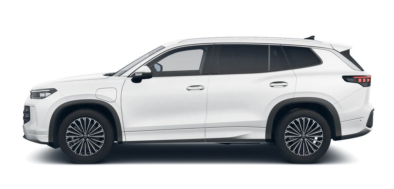 Volkswagen Tayron 1.5 eHybrid 204PK DSG HYBRID ELEGANCE 360, Auto's, Zwart, 4 cilinders, Wit, Bedrijf