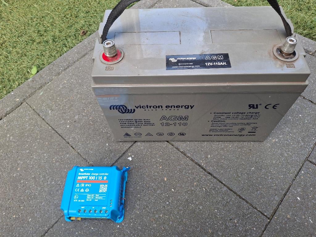 Camper batterij, Ophalen, Gebruikt