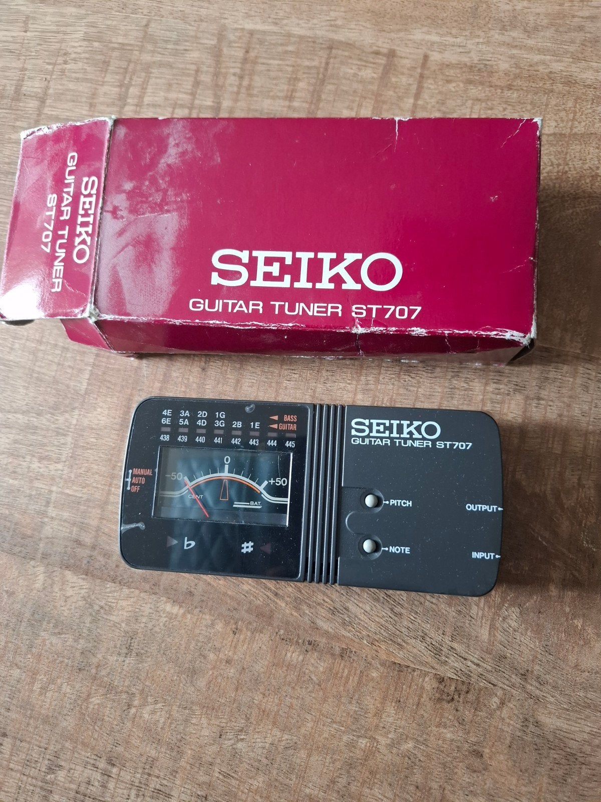Seiko guitar tuner st707, Ophalen of Verzenden, Zo goed als nieuw