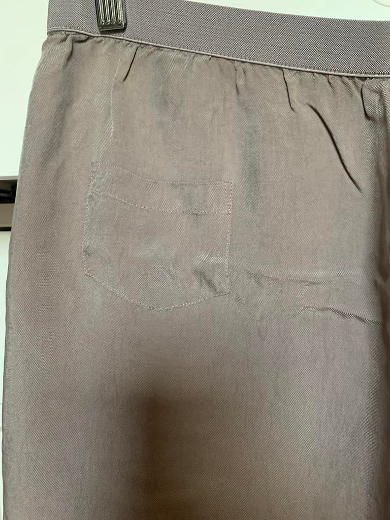 Humanoid rok taupe maat L/40, Kleding | Dames, Maat 38/40 (M), Verzenden, Zo goed als nieuw, Knielengte