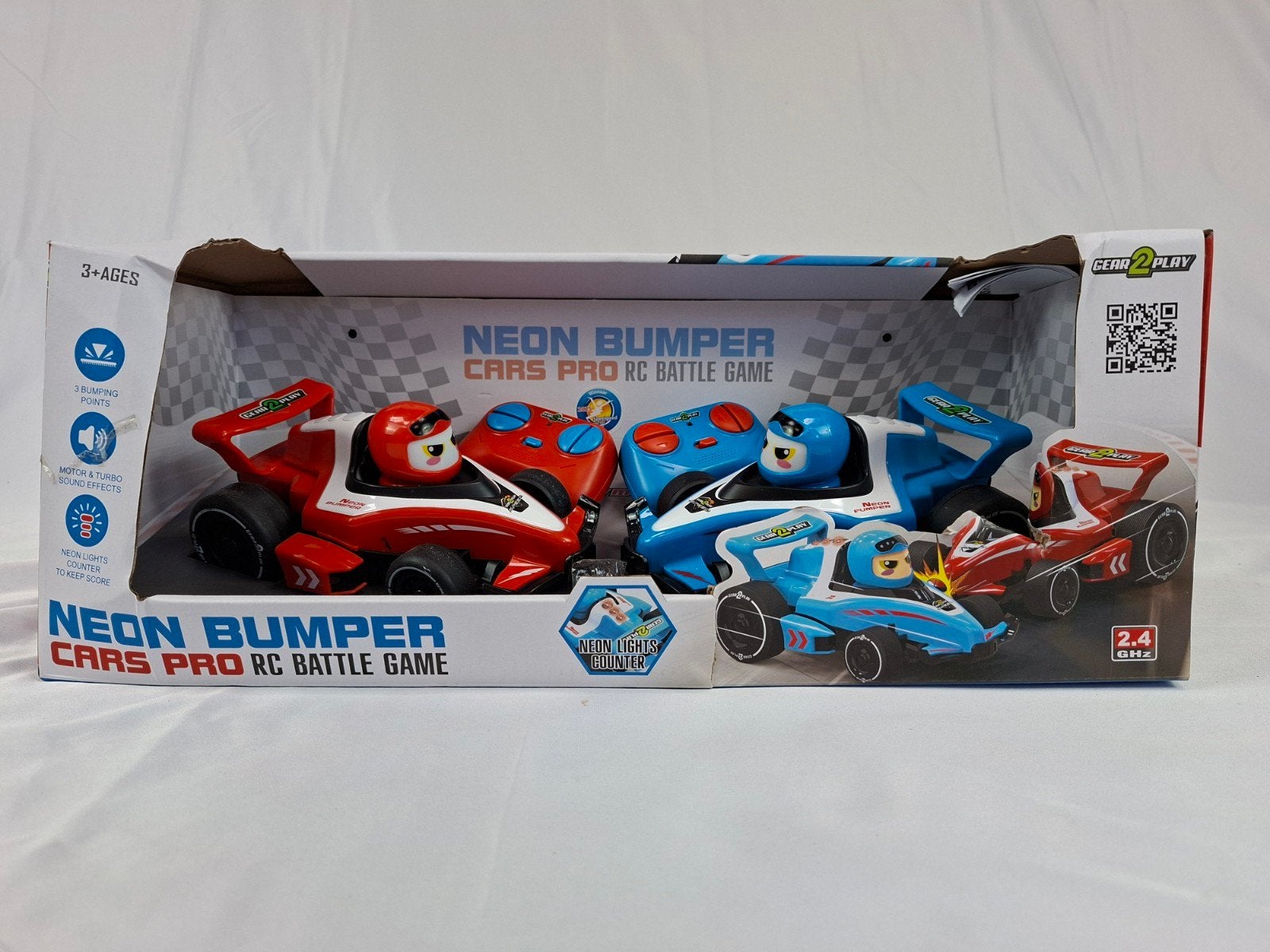 Gear2play neon bumper Cars Pro, nieuw in doos, Ophalen of Verzenden, Nieuw, Afstandsbediening