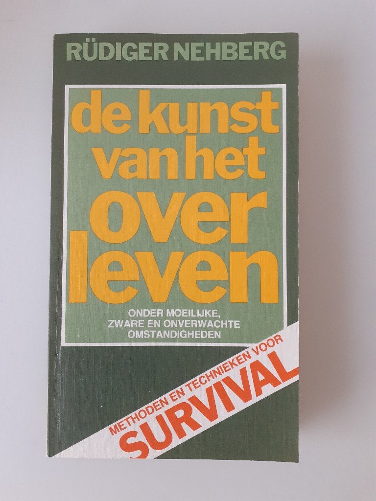 De kunst van het overleven - Survival Technieken, Ophalen of Verzenden, Zo goed als nieuw