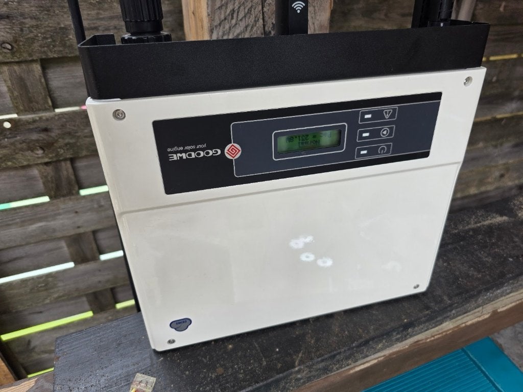 Goodwe GW1500NS inverter zonne omvormer grid tie wifi, Ophalen of Verzenden, Zo goed als nieuw