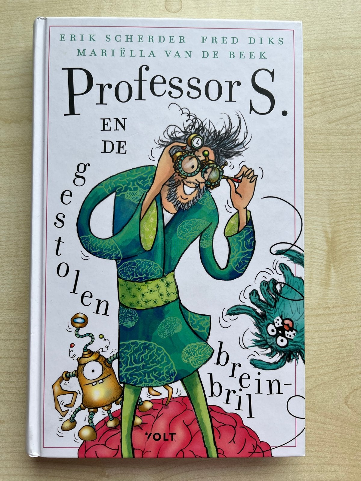 Professor S. en de gestolen breinbril - Erik Scherder, Ophalen of Verzenden, Nieuw, Fictie algemeen