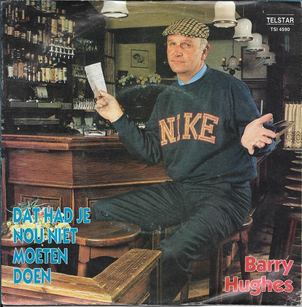 Barry Hughes - Happy with Barry (Telstar), Fotohoes, Ophalen of Verzenden, Gebruikt, Nederlandstalig