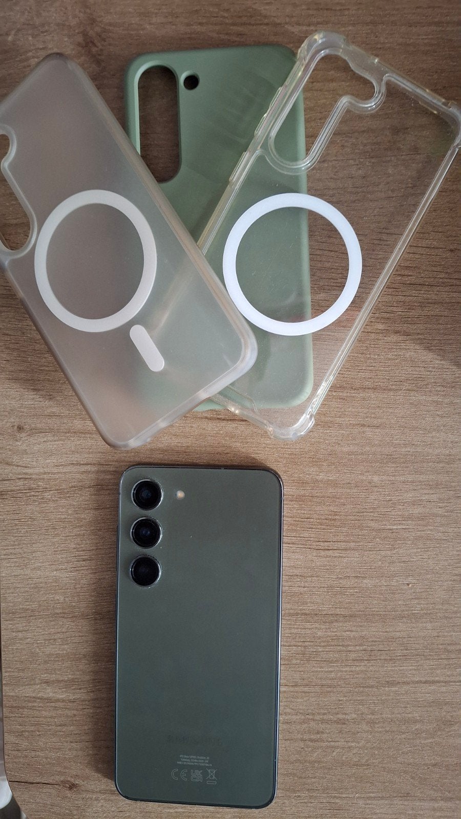 Samsung Galaxy S23 (Groen) – Nieuwe Batterij + 3 Hoesjes!, Ophalen of Verzenden, Zo goed als nieuw