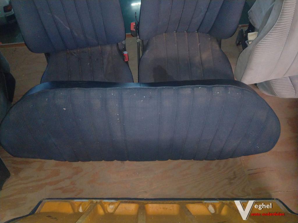 Mercedes w201 stoelen achter bank blauwe, Auto-onderdelen, Interieur en Bekleding, Ophalen, Gebruikt, -, -