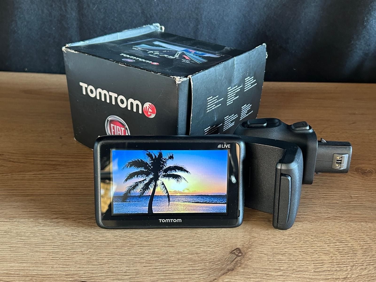 Fiat Navigatie TomTom Live + Houder, Gebruikt, -, -, Ophalen of Verzenden