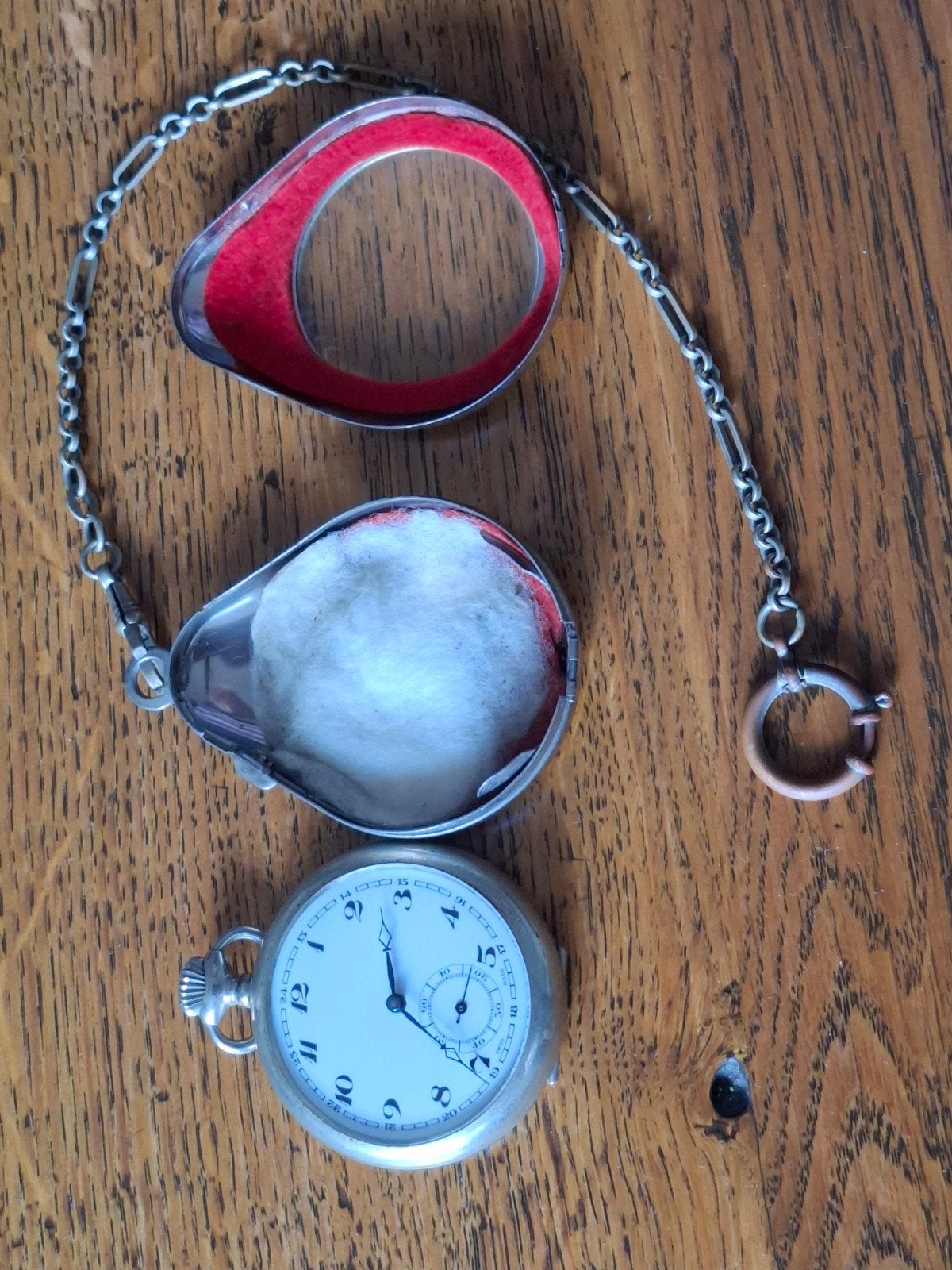 1 zak horloge, Ophalen of Verzenden, Staal, Overige merken