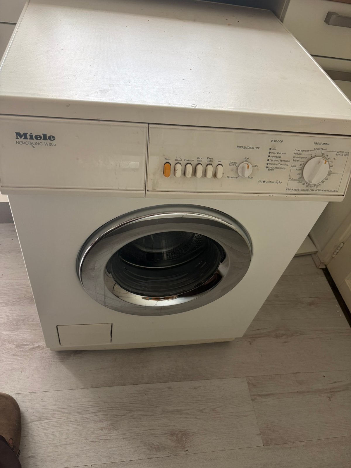 Wasmachine, Witgoed en Apparatuur, Ophalen, Gebruikt, Voorlader, Energieklasse A of zuiniger