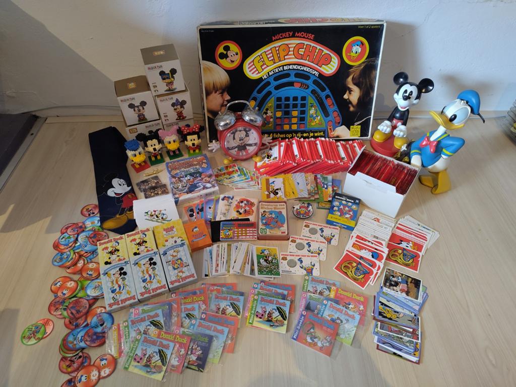 Unieke Donald Duck & Mickey Mouse Verzameling, Verzamelen, Overige Verzamelen, Gebruikt, Ophalen of Verzenden