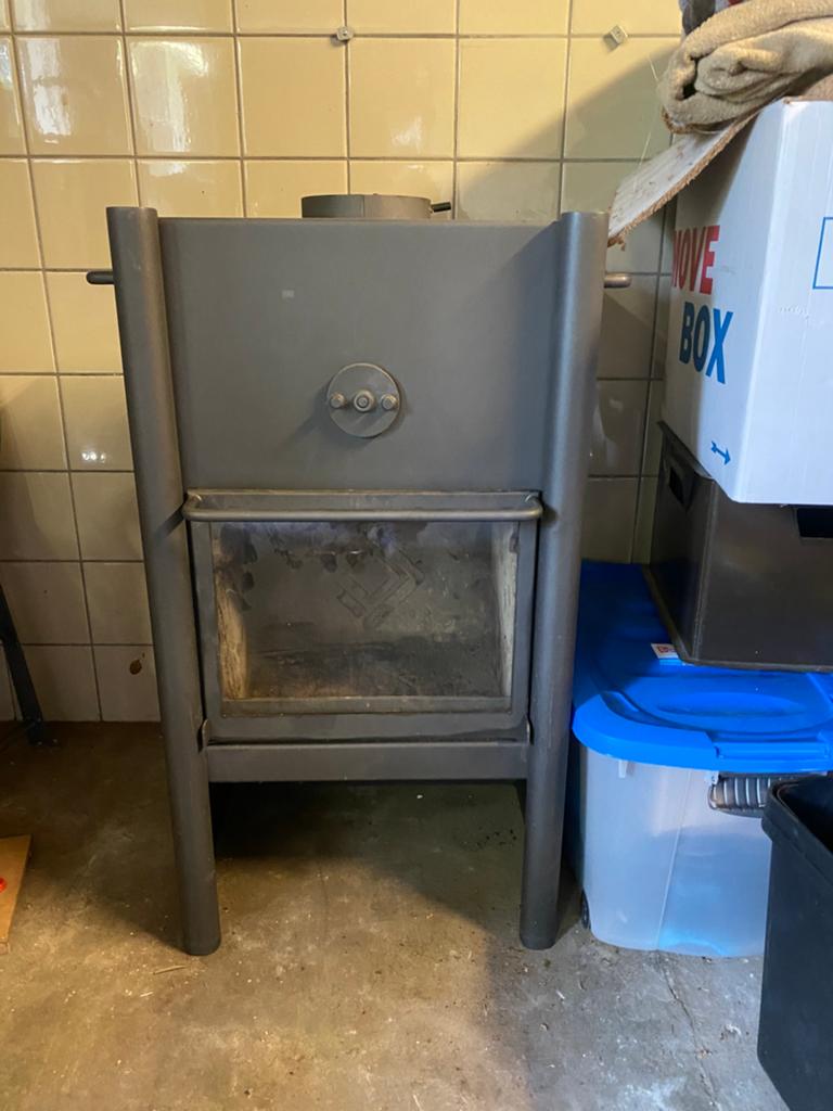 Gebruikte Hendriks Houtkachel - Vrijstaand Model, Huis en Inrichting, Kachels, Ophalen, Gebruikt, Houtkachel, Vrijstaand