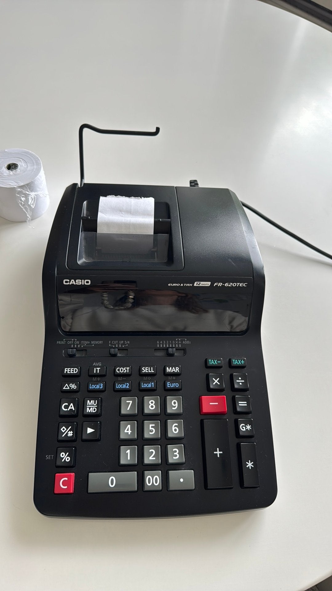 Casio FR-620tec telmachine, Ophalen of Verzenden, Gebruikt