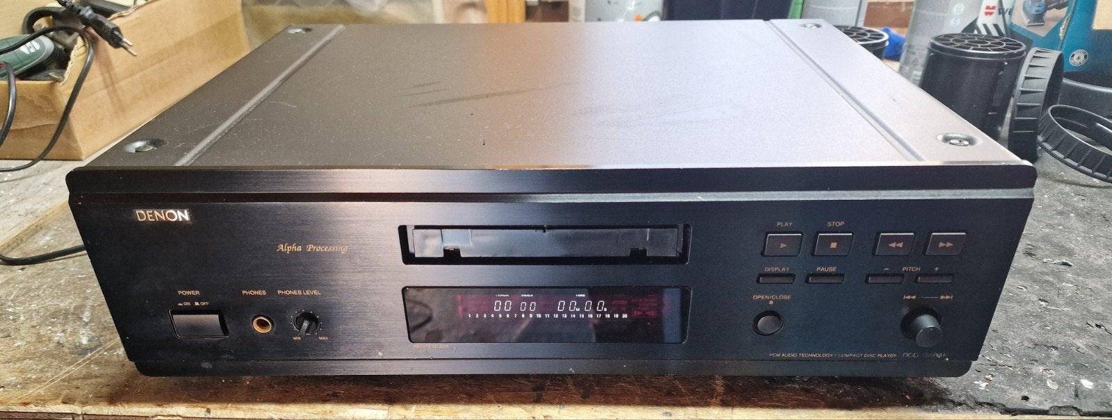 denon dcd 1550ar zwart defect, Ophalen of Verzenden, Niet werkend, Overige merken