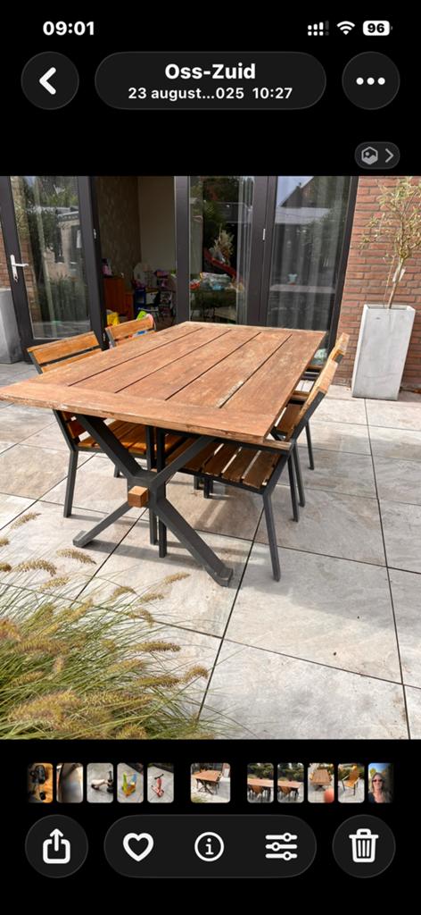 Tuin set, Tuin en Terras, Ophalen of Verzenden, Gebruikt