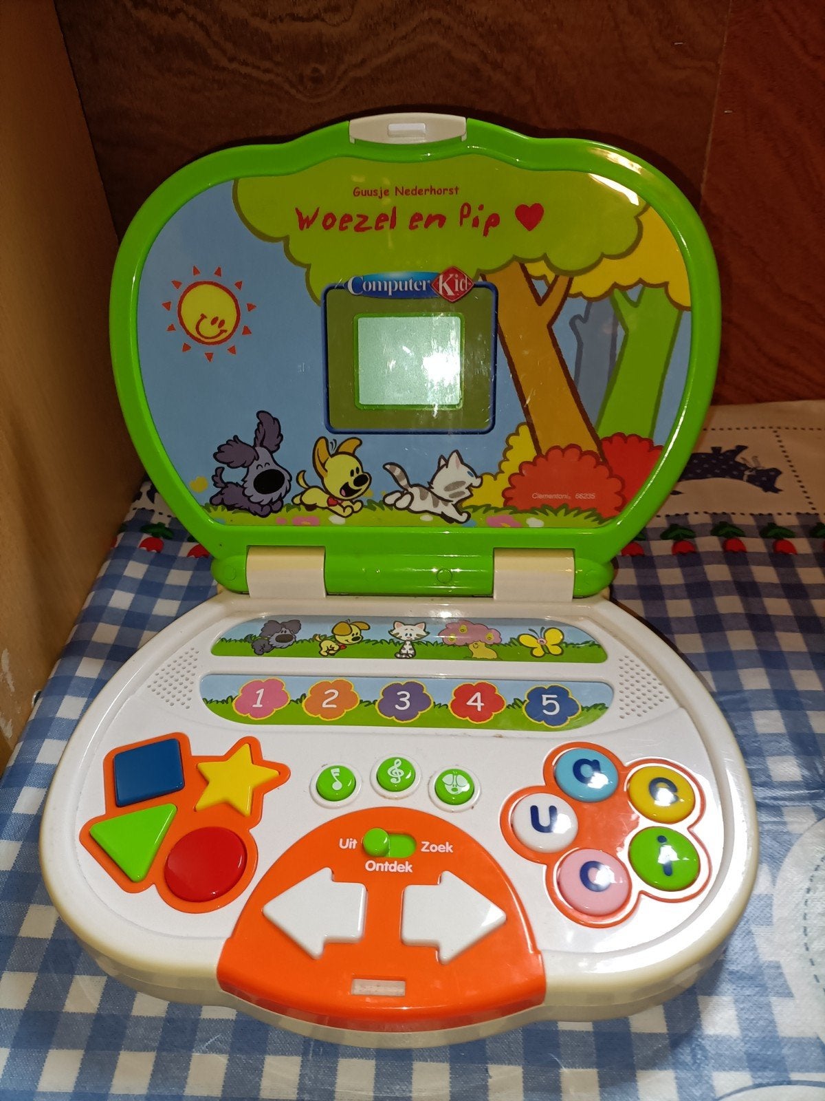 Leuke en leerzame Woezel en Pip laptop, Ophalen of Verzenden, Gebruikt