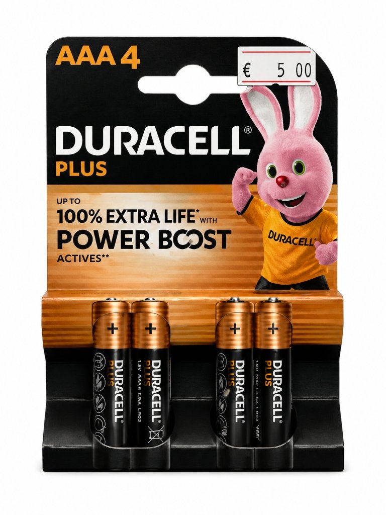 Duracell AAA Batterijen 4-Pack | NIEUW, ., Nieuw, Ophalen of Verzenden, .