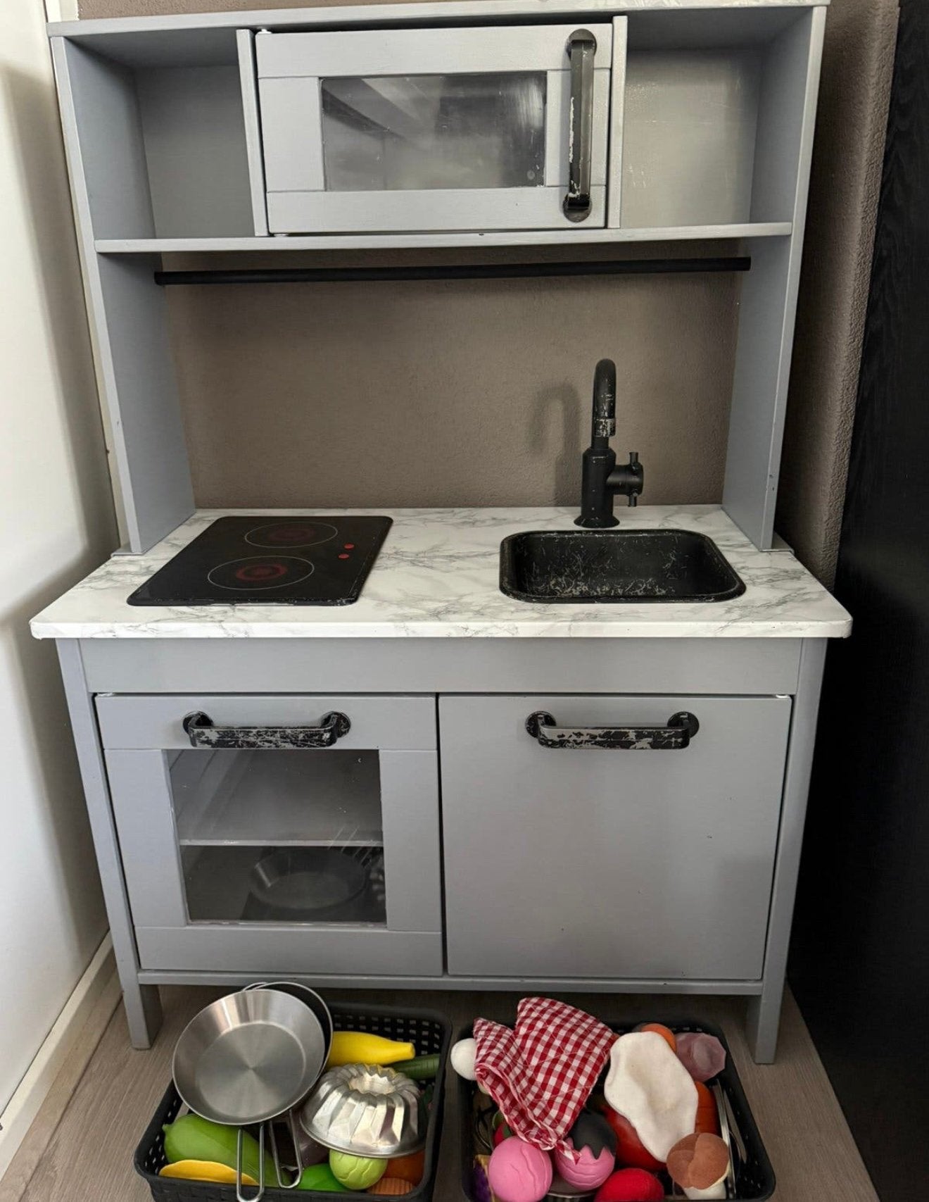 Ikea keuken met keukenspullen, Kinderen en Baby's, Ophalen, Gebruikt