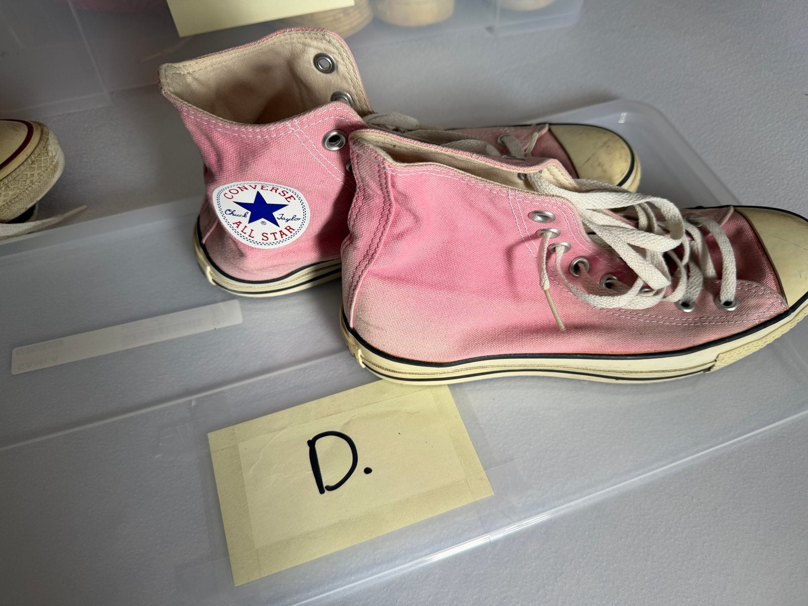 Roze Converse All Star Sneakers Maat 40, Verzenden, Gedragen, Roze, Sneakers of Gympen