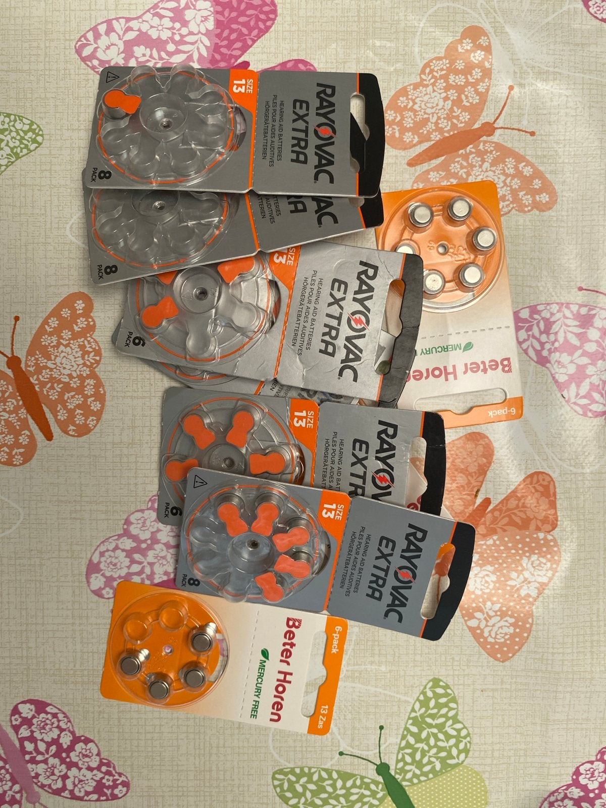 28 batterijen maat 13 GRATIS afhalen, Ophalen, Nieuw