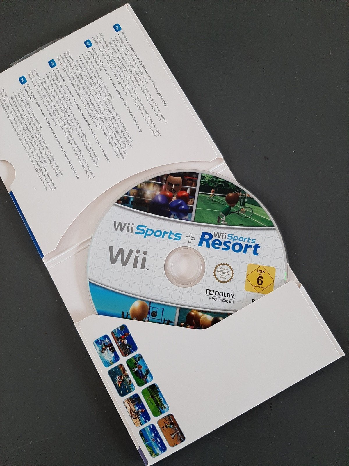 wii sports en wii sports resort, Gebruikt, Ophalen of Verzenden, 3 spelers of meer, Sport