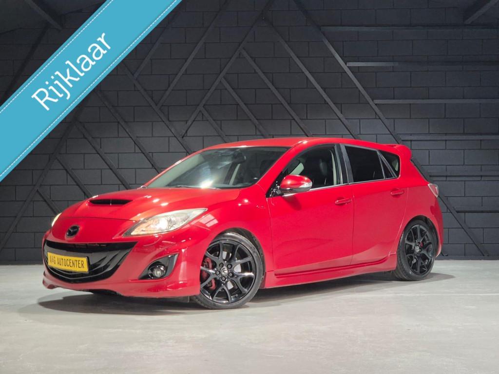 Mazda 3 2.3 Turbo MPS/1e Eig/Parelmoer/Bose/260 PK/18''/Vol, Auto's, Voorwielaandrijving, Gebruikt, 1370 kg, 4 cilinders