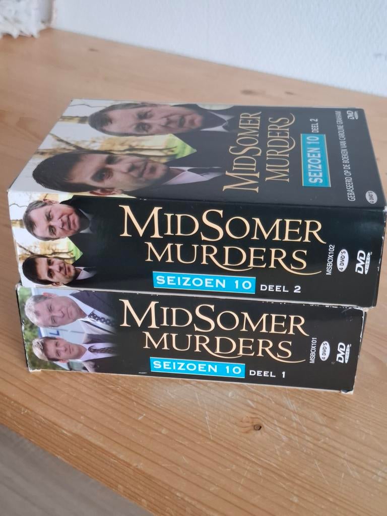 Dvd s midsummer murders, Cd's en Dvd's, Alle leeftijden, Ophalen of Verzenden, Zo goed als nieuw