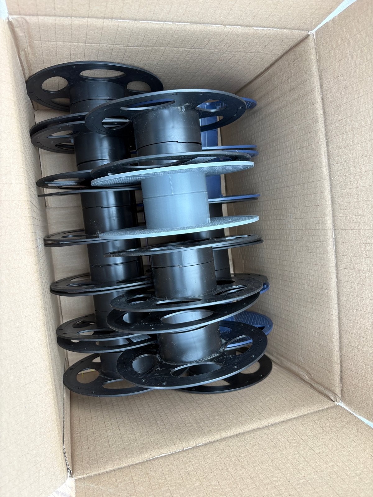 Diverse lege spoelen voor Bambu Lab refill (16 stuks), 6163BA, Gebruikt, WB3Design, Ophalen of Verzenden