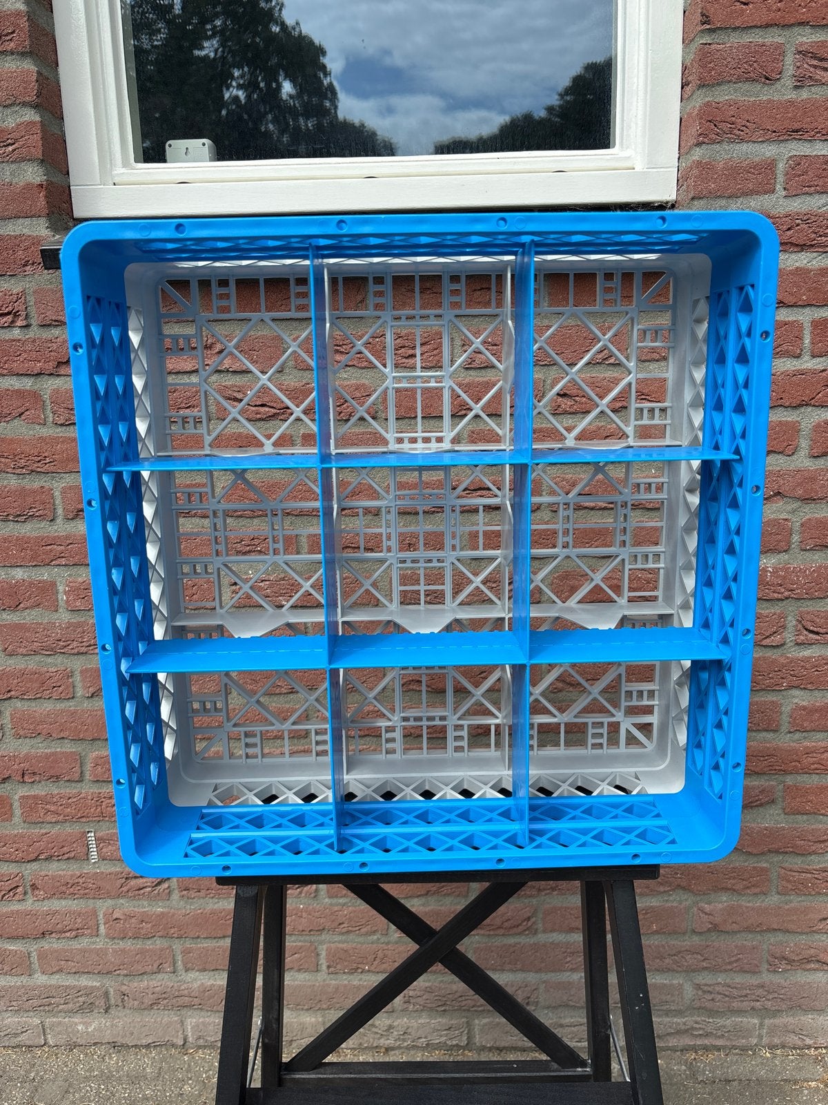 Vaatwas rek voor 9 grote glazen, Ophalen, Gebruikt, 60 cm of meer, Minder dan 85 cm