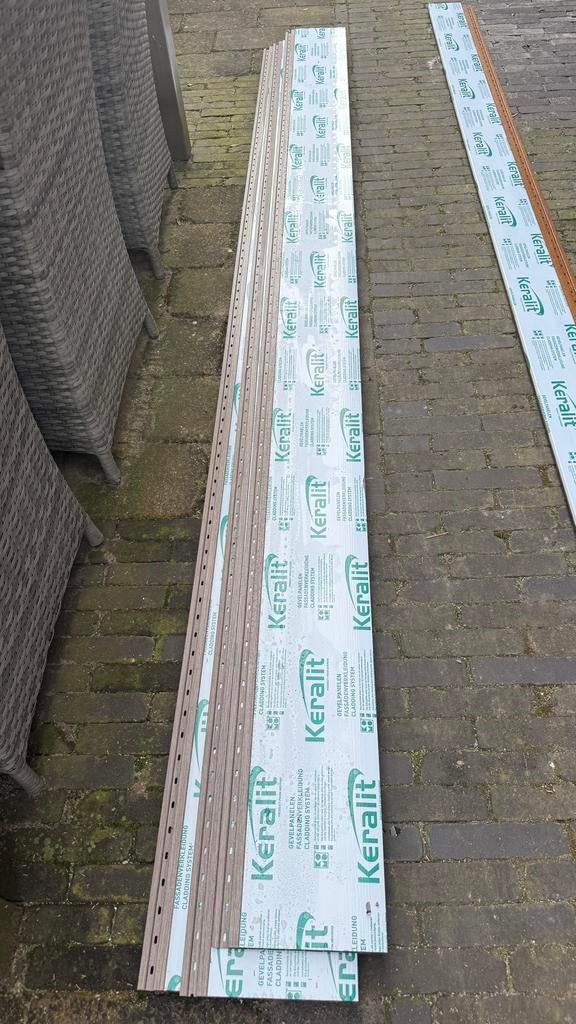 Keralit, restant, 3m Golden Oak, 3x2,87m Taupe Eiken, Ophalen, Nieuw, HPL, Minder dan 20 mm