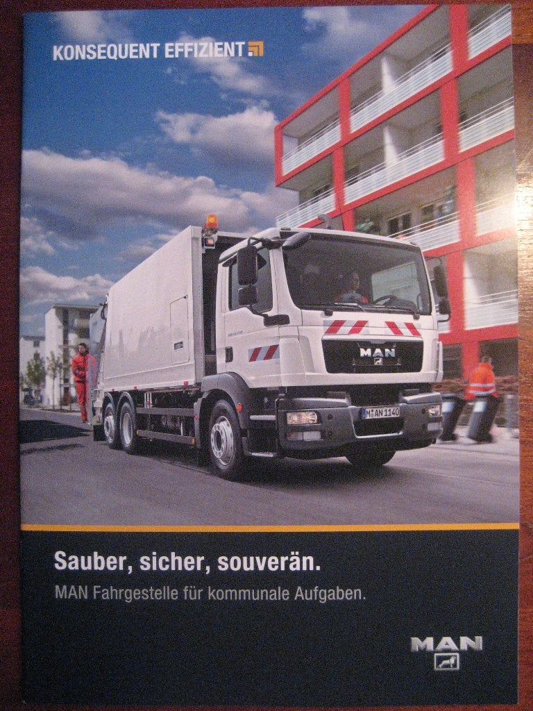 MAN vuilnisauto's Sauber, sicher, souverän (2010), Ophalen of Verzenden, Nieuw, Overige merken