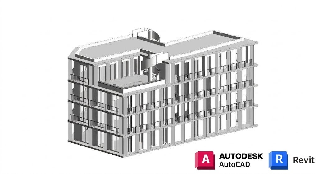 Revit 3D/2D, BIM, AutoCAD modelleur, werktekeningen, Architectuur of Ontwerp