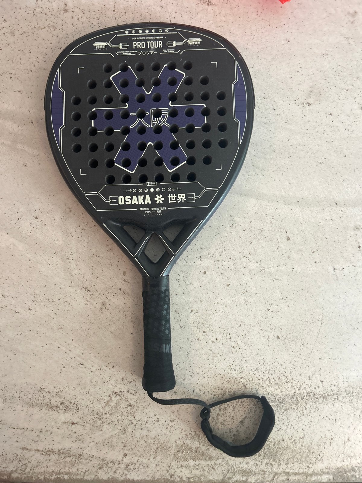 Osaka Pro Tour Padelracket - Zo goed als nieuw, Ophalen of Verzenden, Zo goed als nieuw, Padelracket